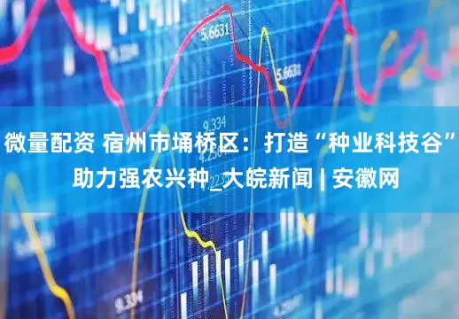 微量配资 宿州市埇桥区：打造“种业科技谷”  助力强农兴种_大皖新闻 | 安徽网